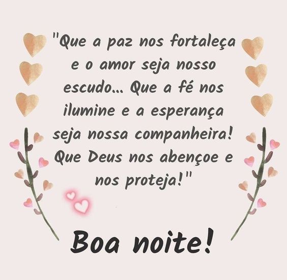 Deus abençoe nossa noite