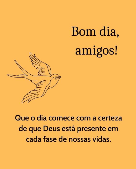 O dia comece com Deus