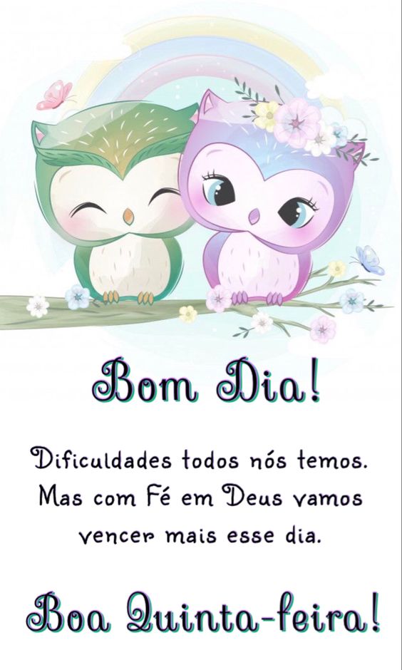 Mensagens de Bom dia Quinta-feira com Lindas Imagens e Gifs Fofos