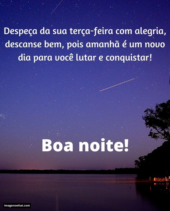 Imagens de Boa noite Terça-feira com Mensagens inspiradoras